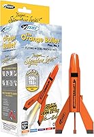 Vista 1 de Estes 7295 Kit de construcción de cohetes Orange Bull, kit de modelo de cohete volador intermedio para mayores de 10 años