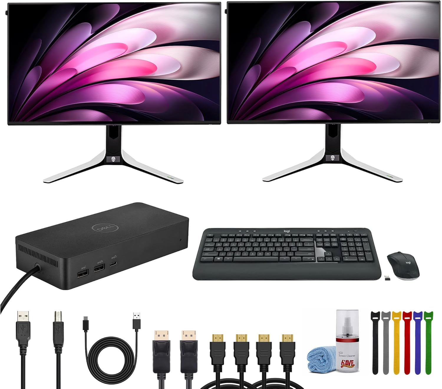 Alienware AW2723DF 27-Inch Gaming Monitor (2560 x 1440p)...