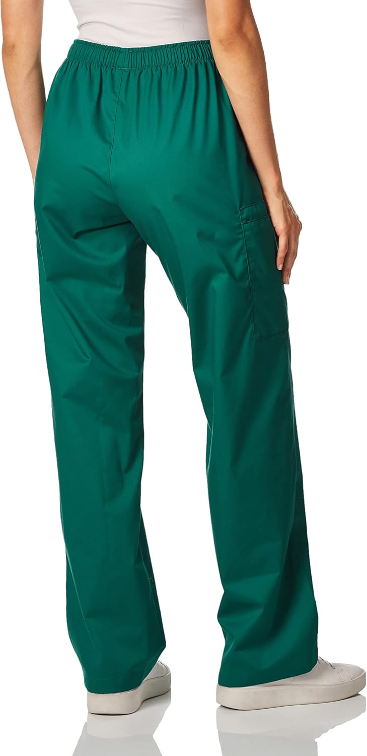 WINK WonderWORK Scrubs for Women, Pull-On Cargo Scrub Pants - Image 3