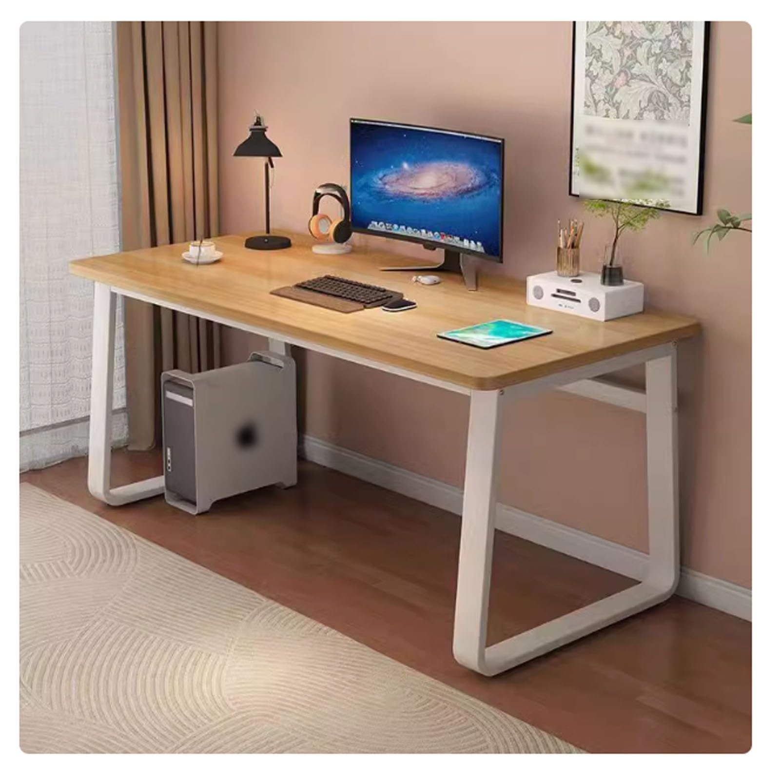 Bureau de bureau à domicile en bois pour réinventer vos sessions de travail