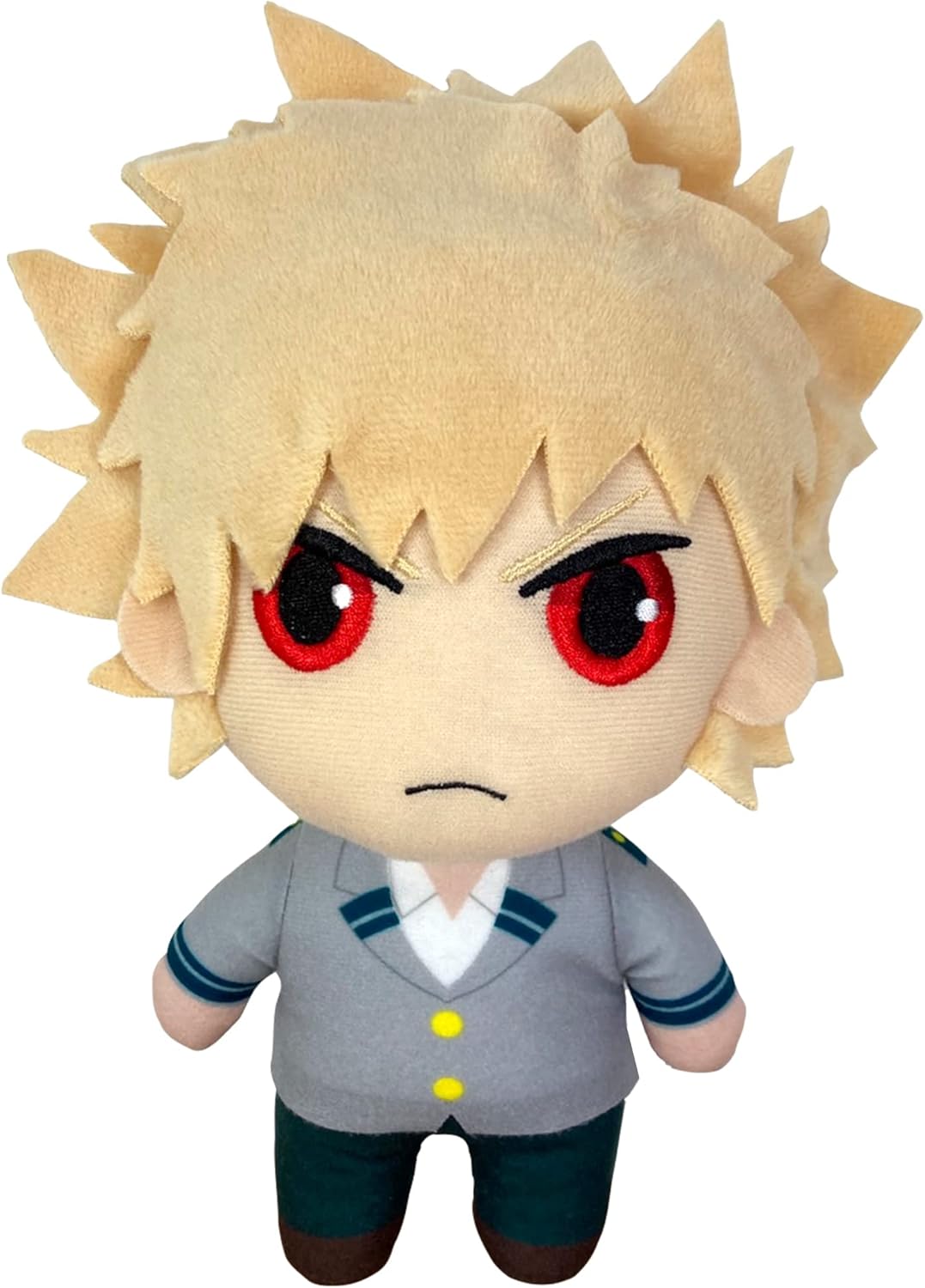 Great Eastern Entertainment My Hero Academia - Katsuki Bakugo (School Uniform) Plush 8" H