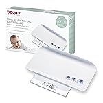 Beurer BY82 Multifunctional Baby Scale for Infants, Pets, Kids, & Adults up to 396lbs, Measures in 4 Units with Backlit Digital Display & Hold Function for Accuracy, Animal Scale for Cats and Dogs