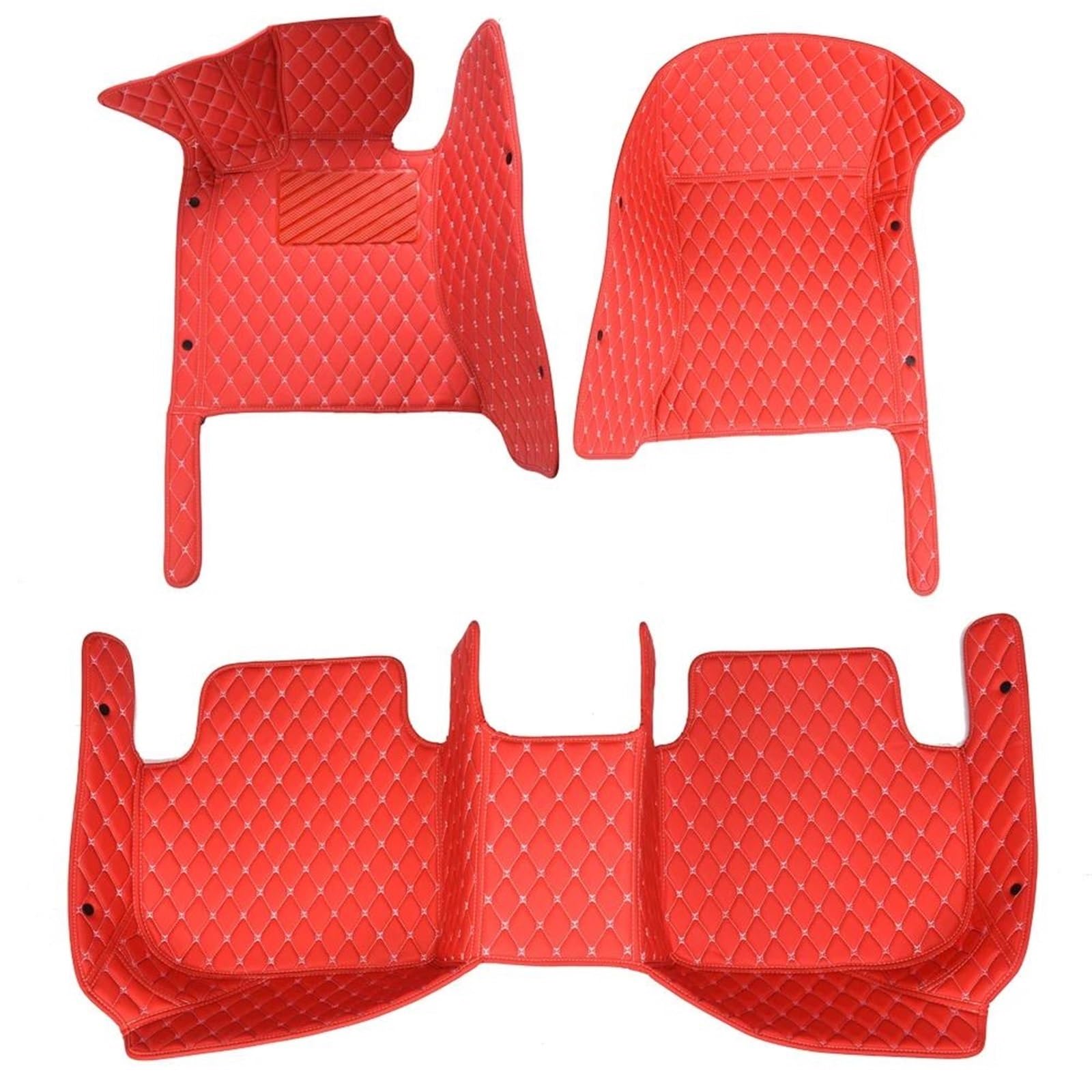 Tapis de sol auto Kia Cadenza K7 sur mesure imperméable rouge