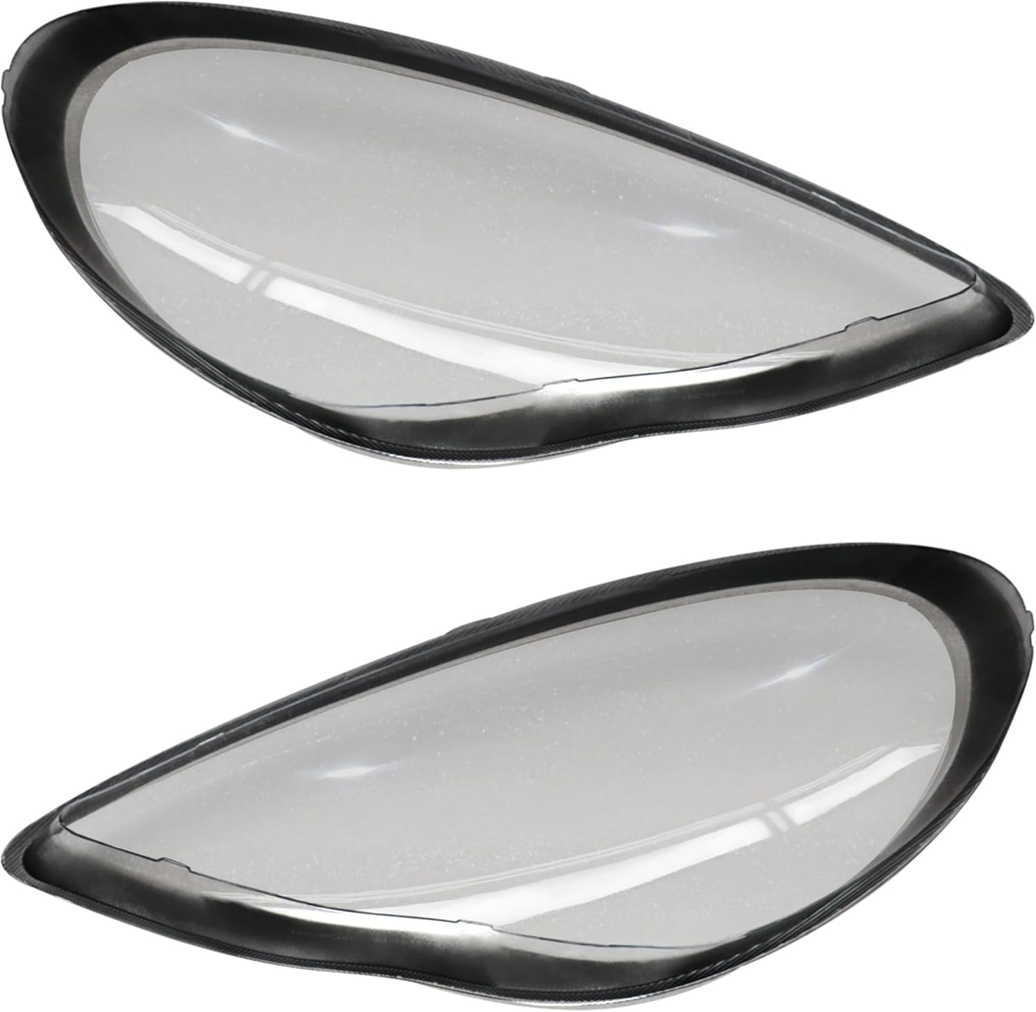 Pair Headlight Lens Covers Compatible with Porsche Panamera 2010 2011 2012 2013 Car Left & Right Headlight Headlamp Lens Covers Clear Headlight Headlamp Cover