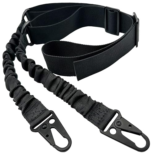 Two Point Sling Strap with Hooks, 1.5 inch Webbing Sling