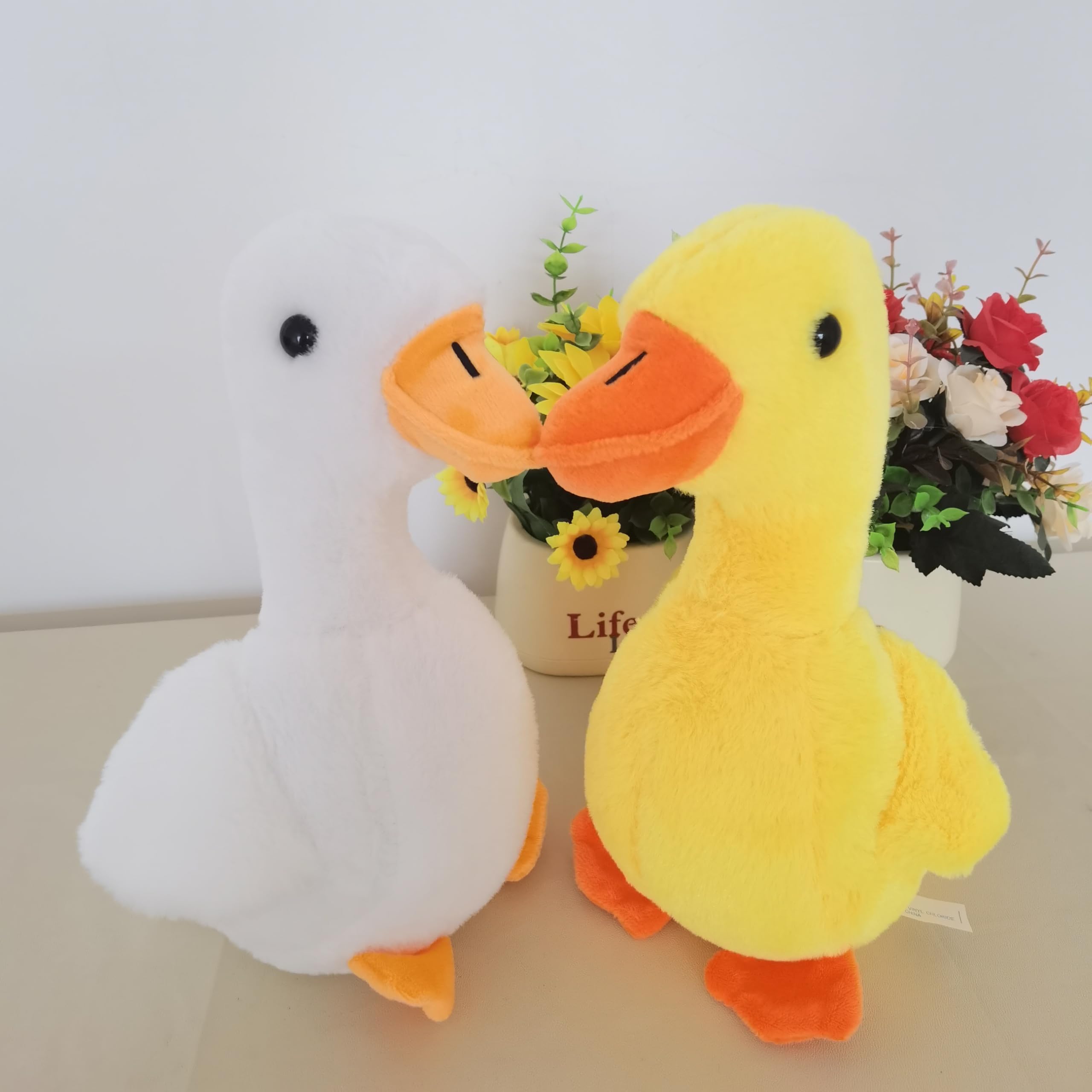 Amazon.co.jp: Hgplvxj アヒルのぬいぐるみ(イエロー) : おもちゃ