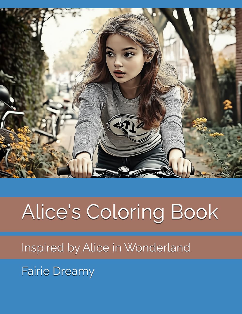 Alice's Coloring Book: Inspired by Alice in Wonderland