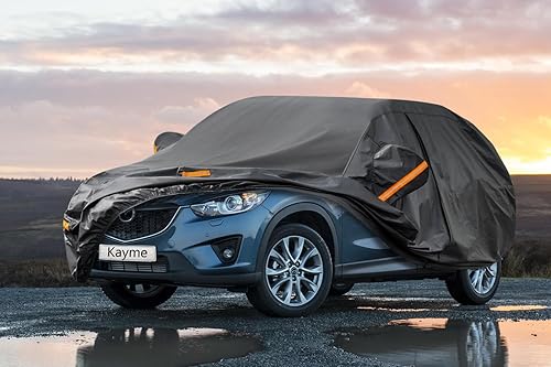 Miniatura 194 de Kayme - Cubierta de 7 capas para camioneta, resistente e impermeable para todo tipo de clima, para el aire libre, protección contra la lluvia, sol