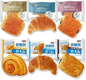 COMO 低糖質クロワッサン ロングライフパン 各2箱分 Amazon | 【まとめ買い】 低糖質 クロワッサン COMO ロング