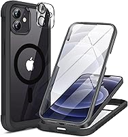 Vista 196 de Miracase Funda magnética para iPhone 15 Pro Max de 6.7 pulgadas [compatible con Magsafe], funda de cuerpo completo a prueba de caídas para iPhone 15