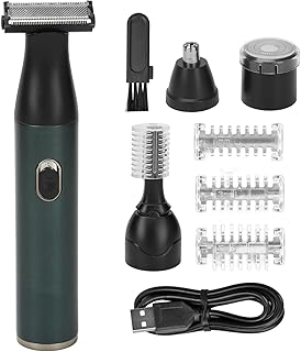 Full Body Hair Trimmer, 4 in 1 Electric Epilator, Beard Trimmer, Eyebrow Trimmer, Hair Cutting Trimmer, Nasal Hair Trimmer, Electric Trimmer Kit Men Women, Painless Hair Removal