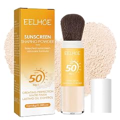 Baorder Mineral Sunscreen Setting Powder SPF 50 PA Sunscreen Control Oil Natural Matt Finish Lasting Lightweight Breathable Setting