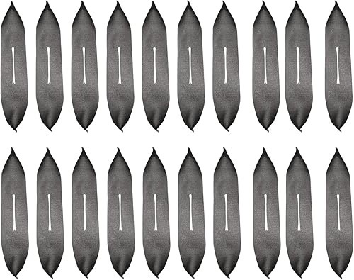 Healifty 20 piezas de vestidos de plástico, pantalones suéteres, fundas antideslizantes auto-simples fundas prácticas, tiras de tela de espaguetis