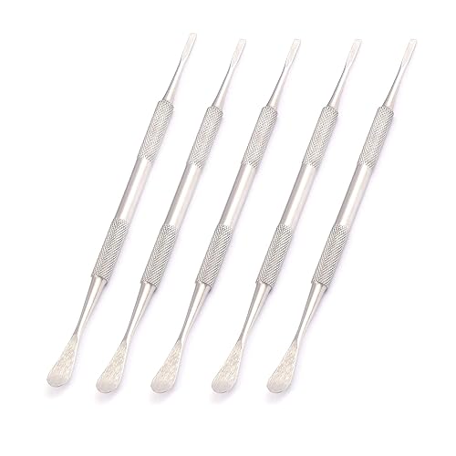 Miniatura 1 de OdontoMed2011® Paquete de 5 unidades de espátula empacadora dermatología podología acero inoxidable