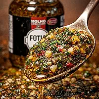 Molho Chimichurri FOTIA 230g – Tempero para Churrasco, Carnes, Frango e Grelhados, Sabor Tradicional,Intenso e Aromático, Pronto para Servir