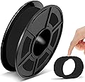 Retoo PLA Filament 1.75mm, 3D Drucker Filament ABS Plus, 200 g Spool, 68 m, Schwarz, Druckmaterialien Spool für 3D-Drucker und 3D-Stifte, ABS Filament-3D-Druckmaterialien für Printer, Stift