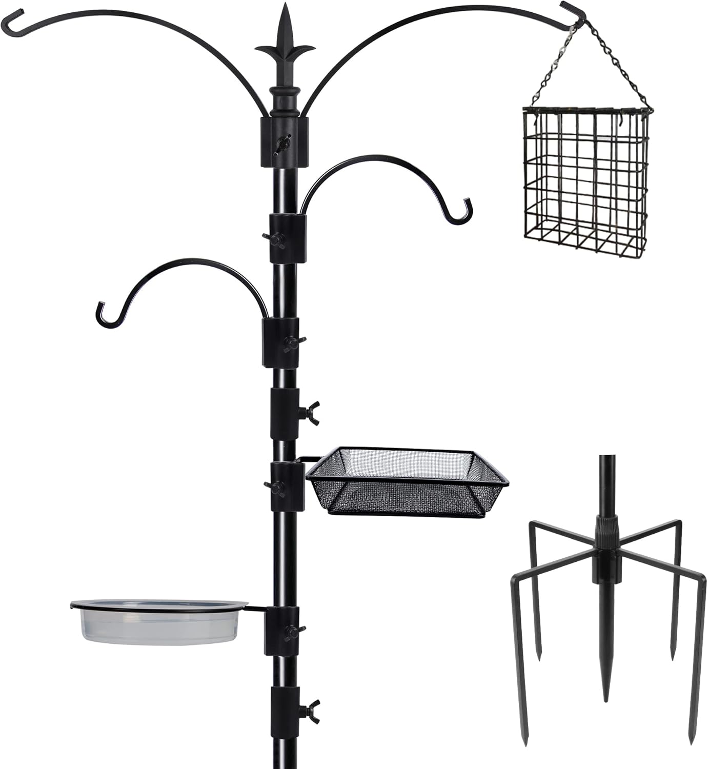 yosager Premium Bird Feeding Station Kit, 90" x 23" Bird