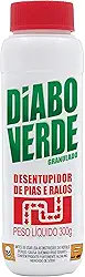 Desentupidor de Pias e Ralos Granulado 300g, Diabo Verde