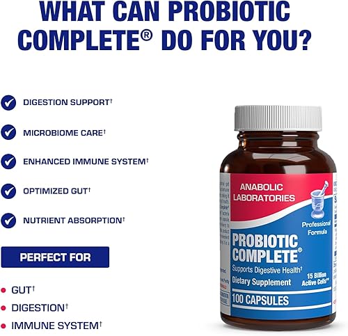 Miniatura 3 de Probióticos digestivos avanzados para mujeres y hombres  Cuadbiótico 4 en 1 para mujeres y hombres con Lactobacillus y Bifidobacterium Probióticos