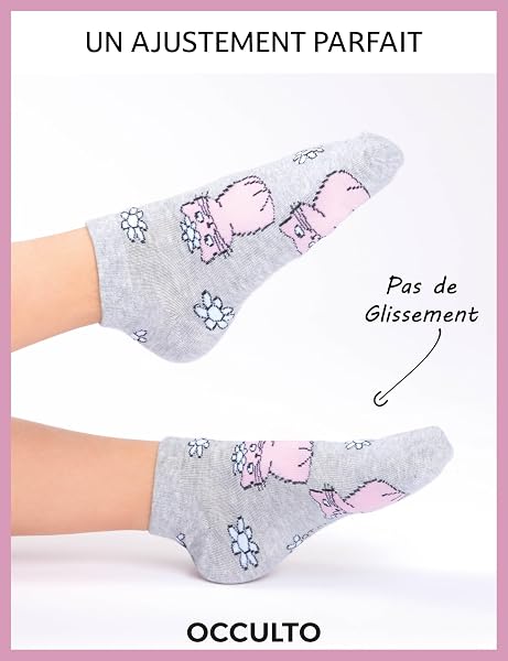 Occulto Pack of 10 Socks with Boy & Girl Motif (Model: Motivo) - 4