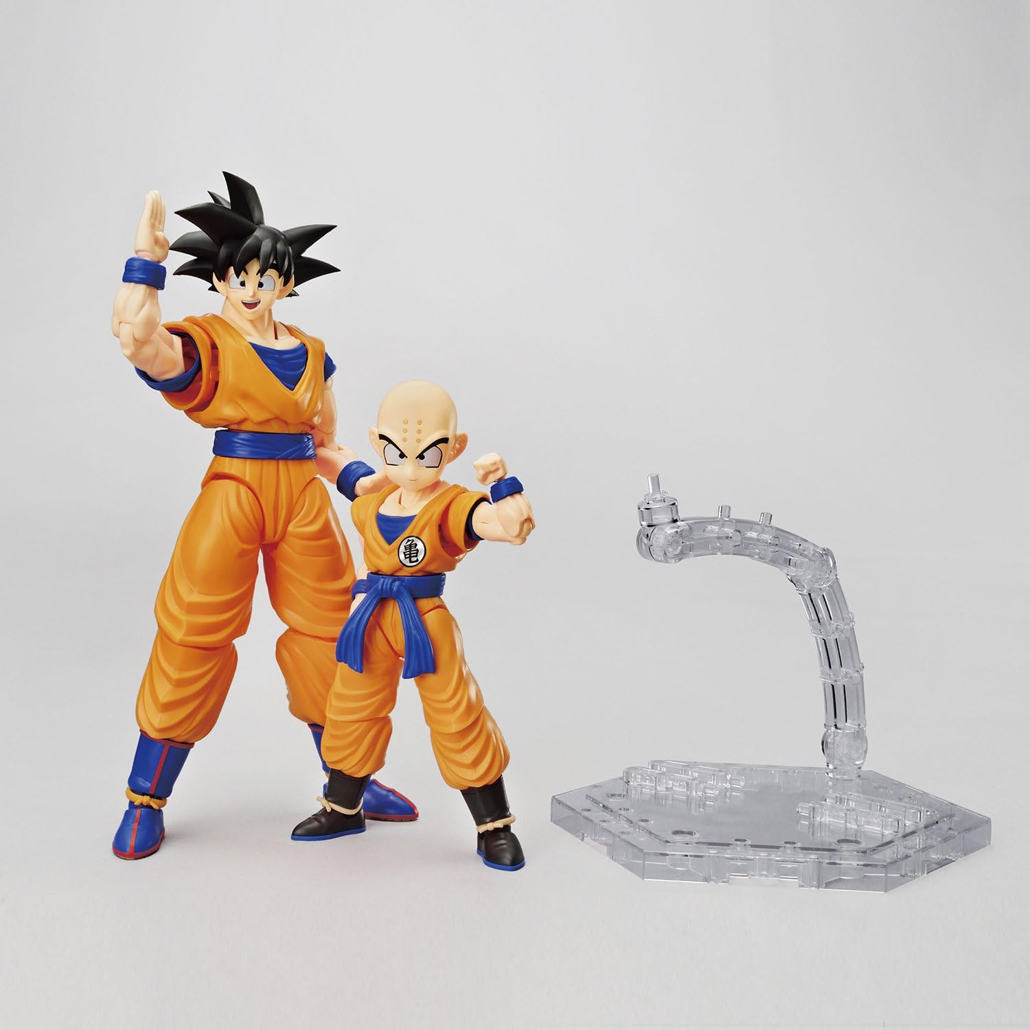 BANDAI Model Kit- Unknown Dragon Ball Z 56635 Figure Rise Son Goku and Krillin Set, No Color, One Size, 19763