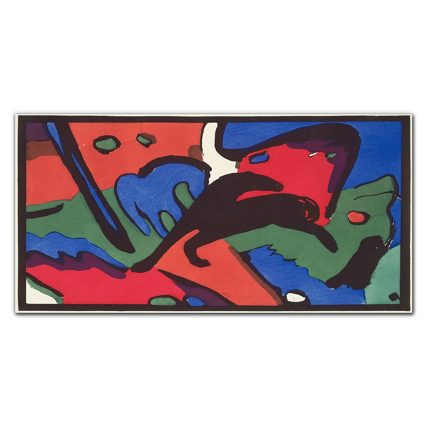 Protection murale adhésive Kandinsky pour raviver votre cuisine