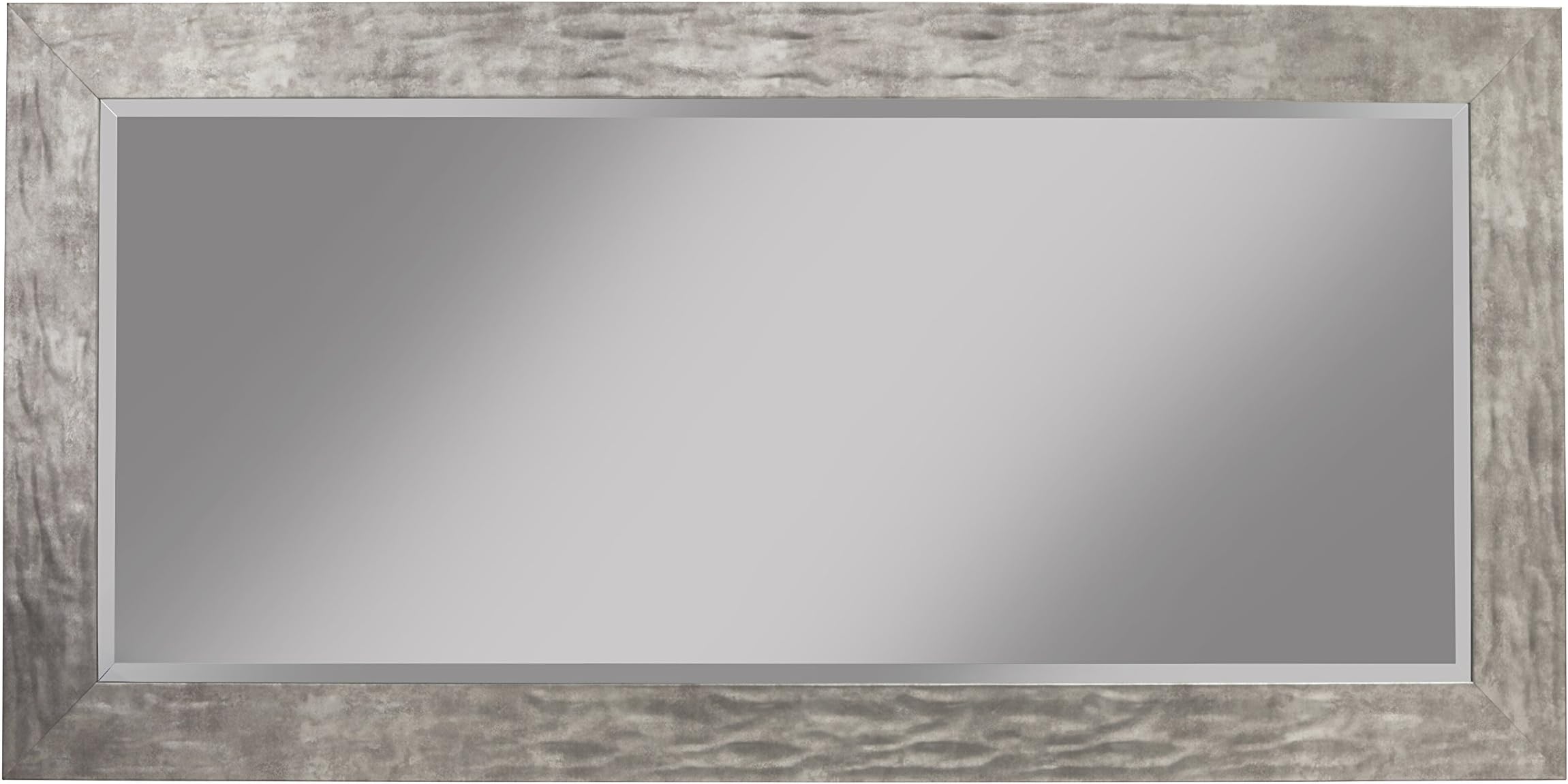 Martin Svensson Home, 65" x 31" Leaner Mirror, Hammered Metal