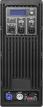 Sound Town CARME Series 12 2-Way Powered Professional PA DJ Speaker, White with Onboard DSP, Birch Plywood for Installation, Live Sound, Karaoke, Bar, Church