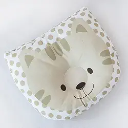 Travesseiro Almofada Anatômico (modelador) de Bichinhos para Bebê Feminino e Masculino Menina Menino (Gato)