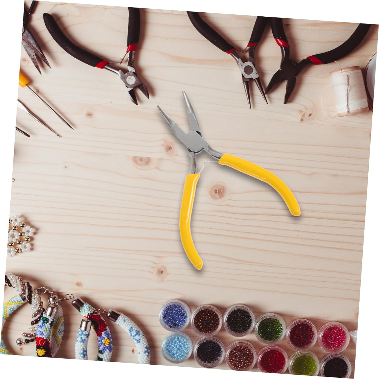 6Pcs Mini Jewelry Making Pliers for DIY Wire Shaping
