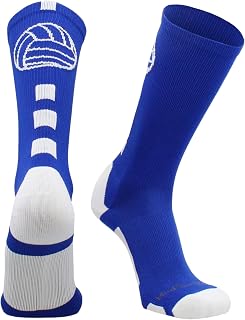 MadSportsStuff Volleyball Socks for Girls, Women & Teens in Crew Length Volleyball Accessories and Gifts