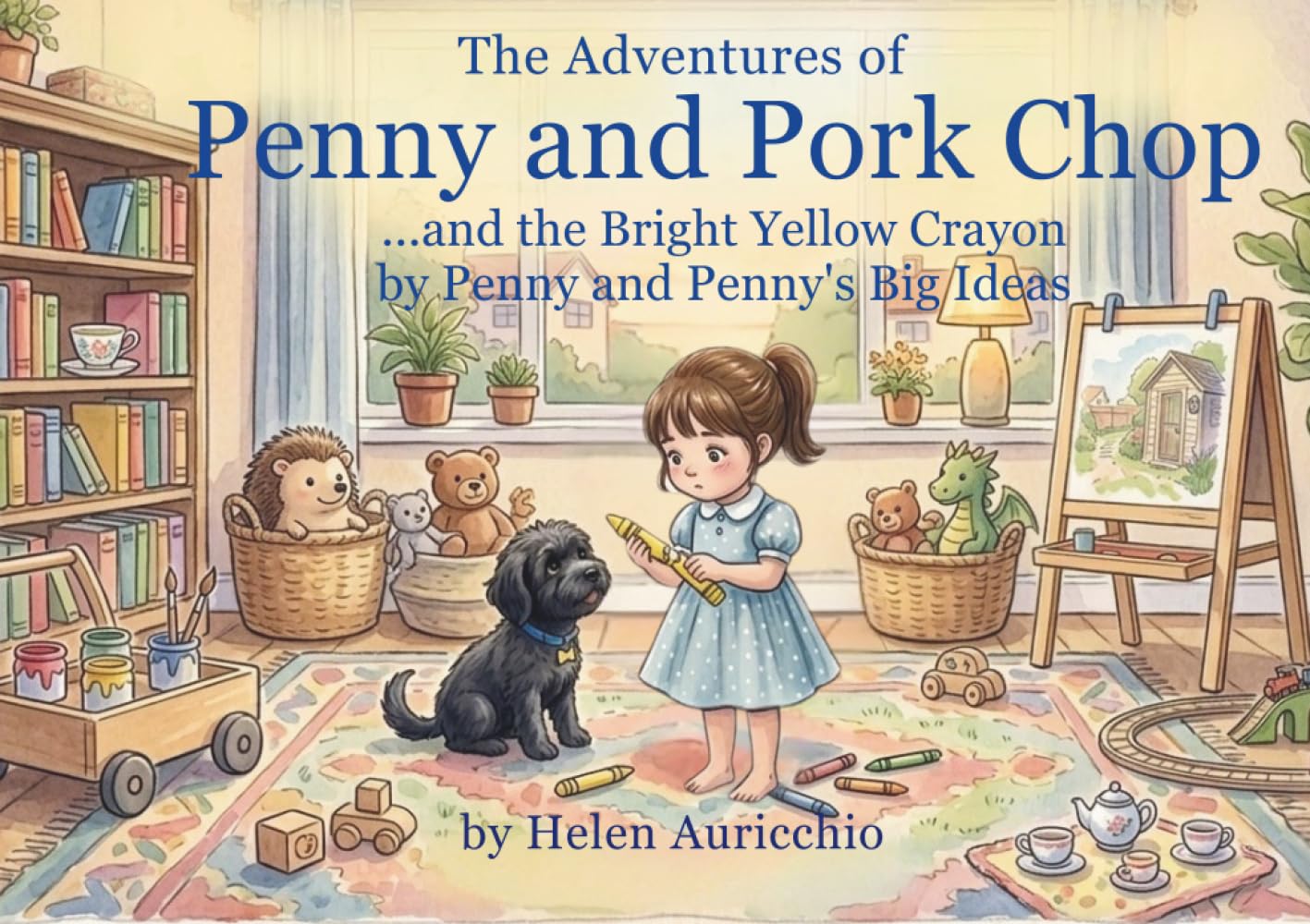 The adventures of penny and pork chop and the bright yellow crayon (The Penny and Porkchop Adventures)
