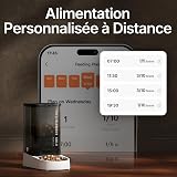 PETKIT Distributore Automatico Cibo Gatti, 3L Distributore Automatico Cibo Cani,2.4G WiFi,1-10 Pasti,1-15 Giorni,Ciotola in Acciaio Inox 304,Tecnologia Fresh Lock - 3