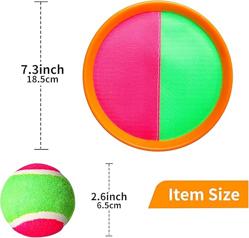 Miniatura 4 de Toss and Catch Game Ball Set,Ball Catch Set, Outdoor Games Beach Games for Kids - Kids Toys Pool Toys Beach Toys Summer Toys for Kids Ages 4-8,