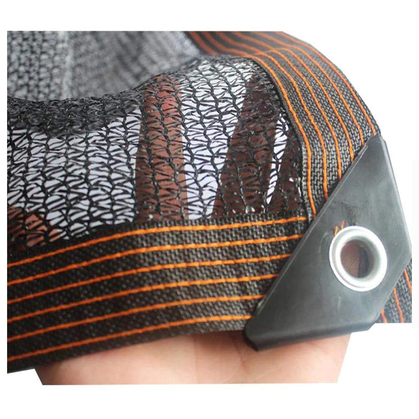 Shading Net Sun Shade Fabric Loose Shade Net for Greenhouse Effect Plants with Washers, for Outdoor Yard, Balcony, Garden (3 m x 4 m/3 m x 4 m)