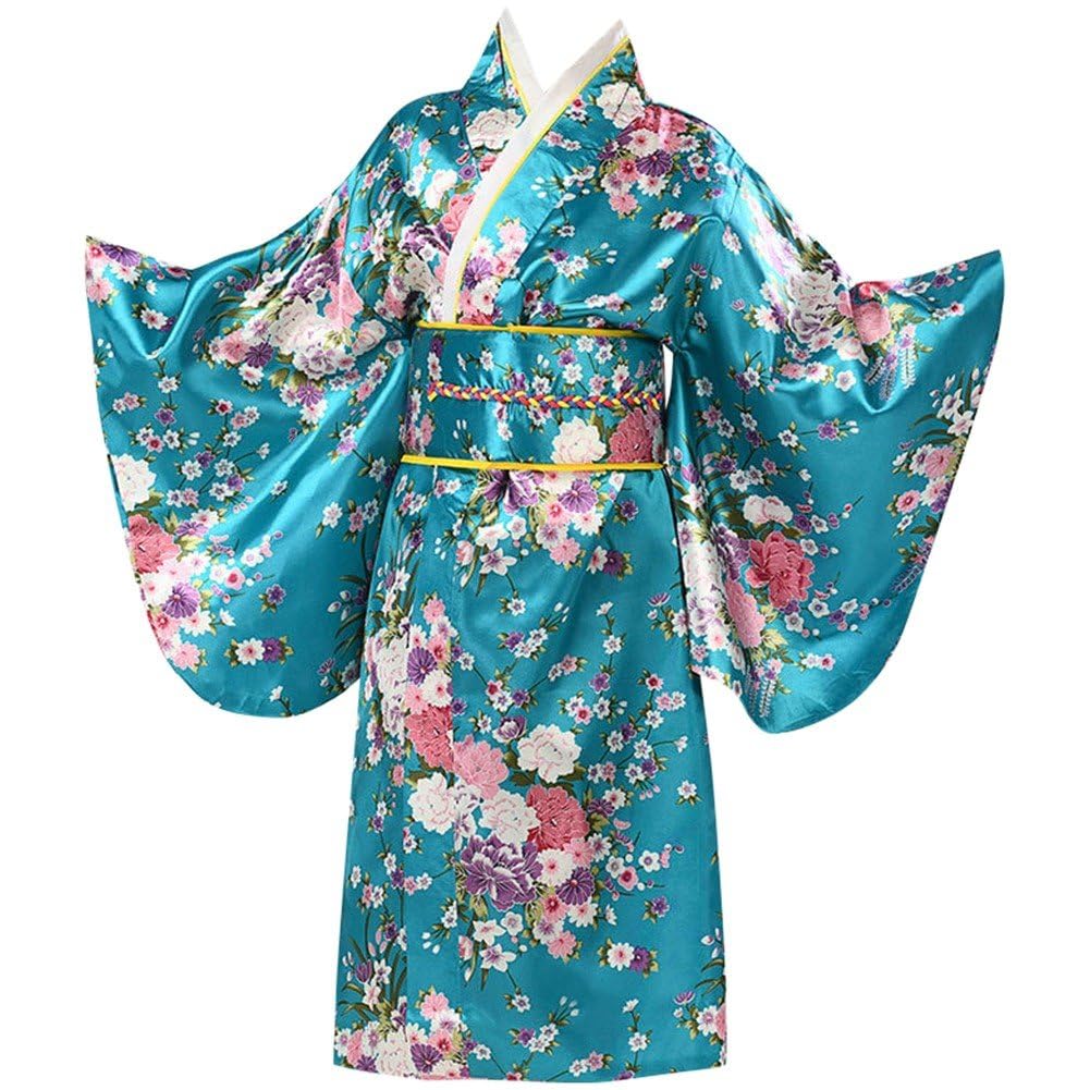 Costume cosplay de kimono japonais fille et robe anime pour enfants