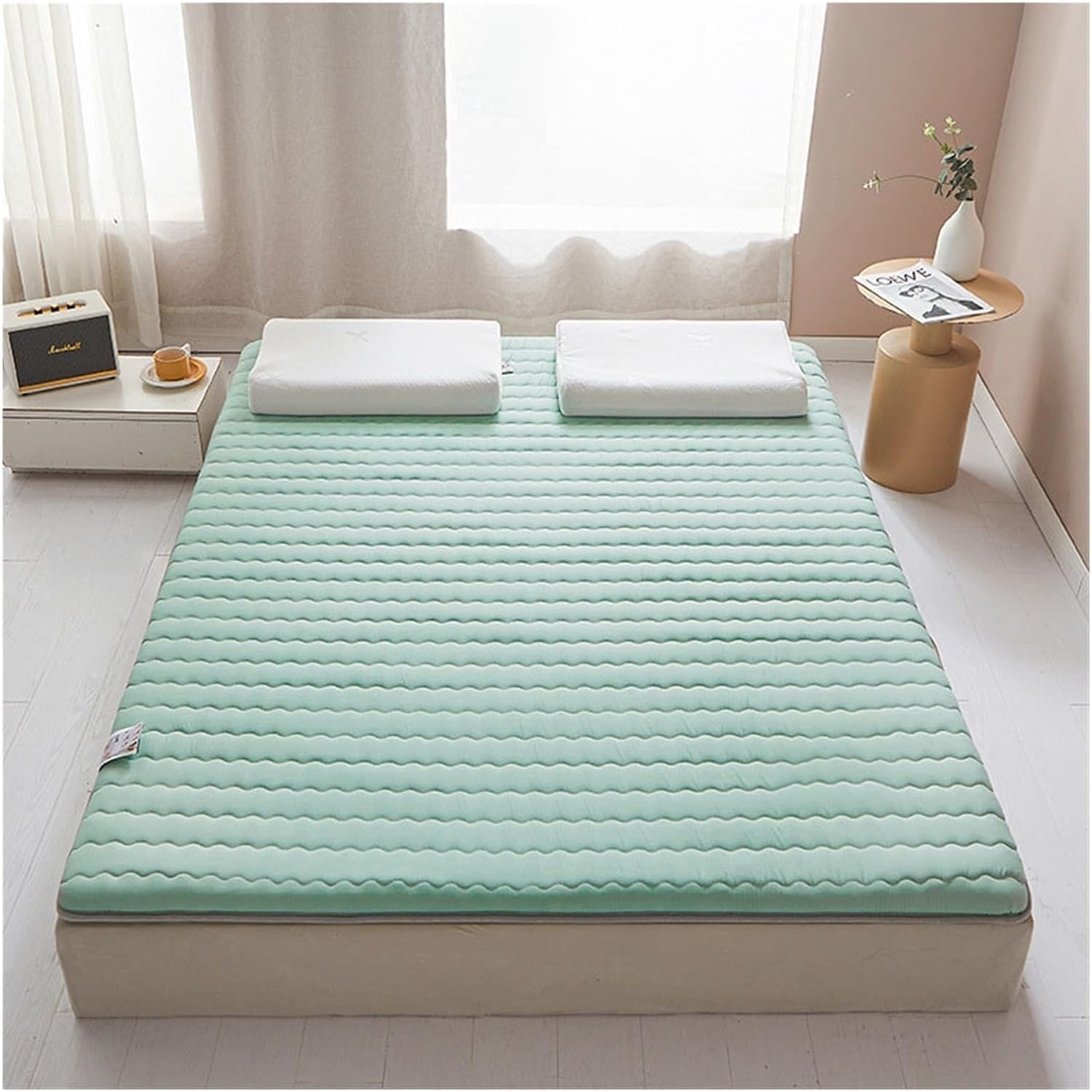Product image of Tatami Mattress,Futon Mattress Japanese,Soft Foldable Portable Mattress,for Dorm, Sofa, Bedroom, Living Room Full Size Mattress,Floor Mattress,Slow Rebound Foam Mattress
