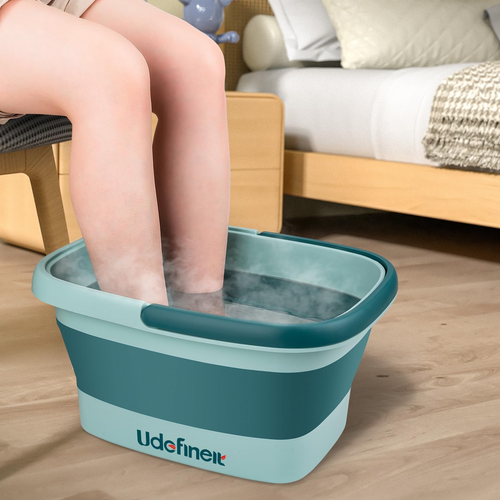 Amazon.com: Udefineit Foot Bath Basin, Foldable & Portable Foot