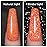 RARJSM Orange Gel Nail Polish, 1Pcs 7.5ml Orange Color Reflective Gel Polish Soak Off Gel Polish Neons Spring Summer Color Diamond Shimmer Gel Nail Art Manicure Salon DIY at Home