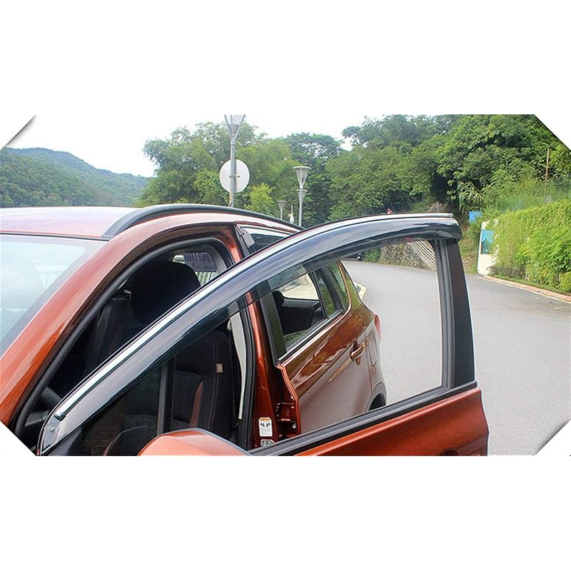 JIUTAI Window Wind Deflectors for Suzuki Vitara Escudo 20152018 4pcs