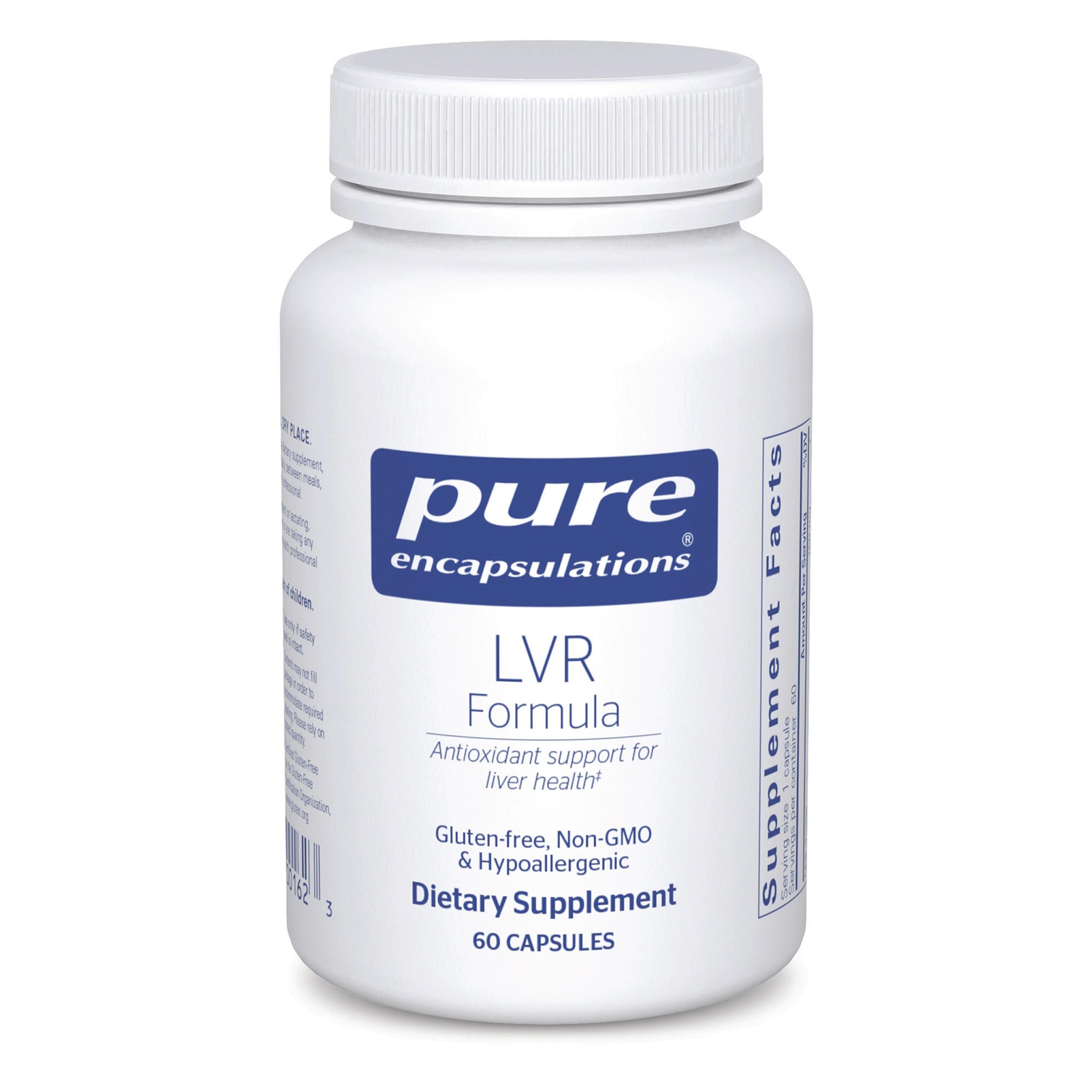 Pure Encapsulations LVR Formula, 60 Capsules 60 Count (Pack of 1)