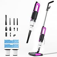 Vista 1 de Aspiradora vertical (negro rosa roja)