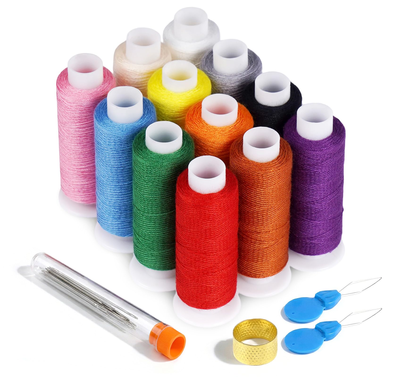 26 Color Sewing Thread Kit - 7800yds -14