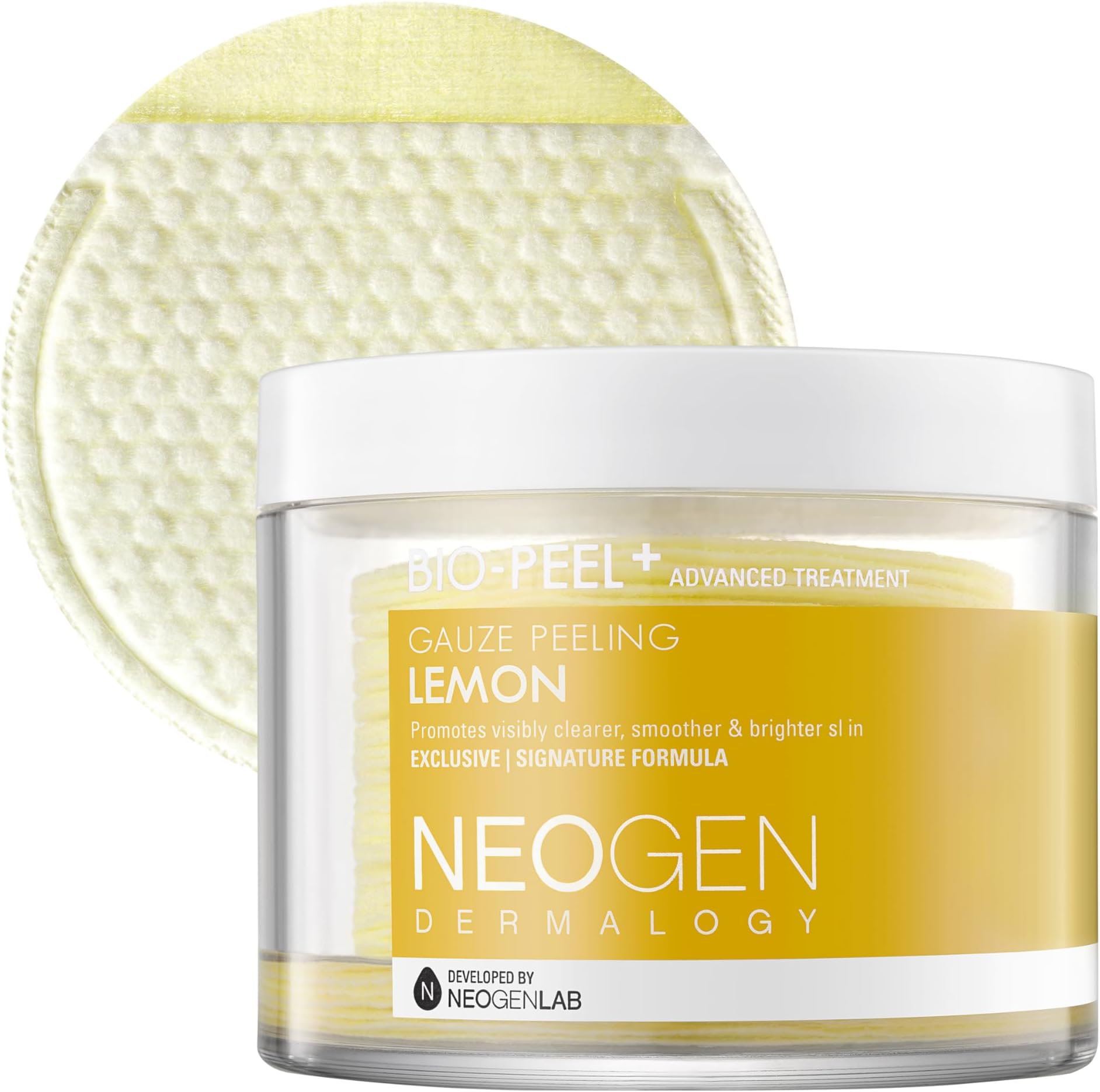NEOGEN DERMALOGY Bio-Peel Gauze Peeling Lemon 6.76oz/ 200ml (30 Pads)