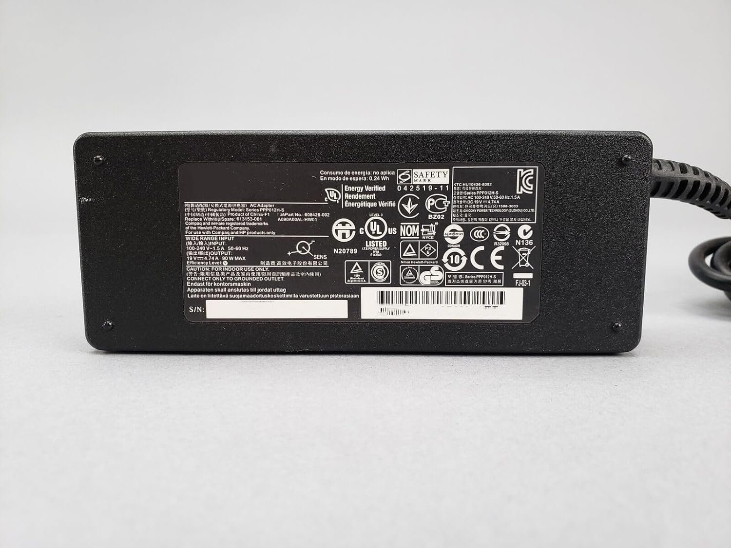 Amazon.com: PowerHOOD 90W AC Adapter Replacement for HP EliteDesk