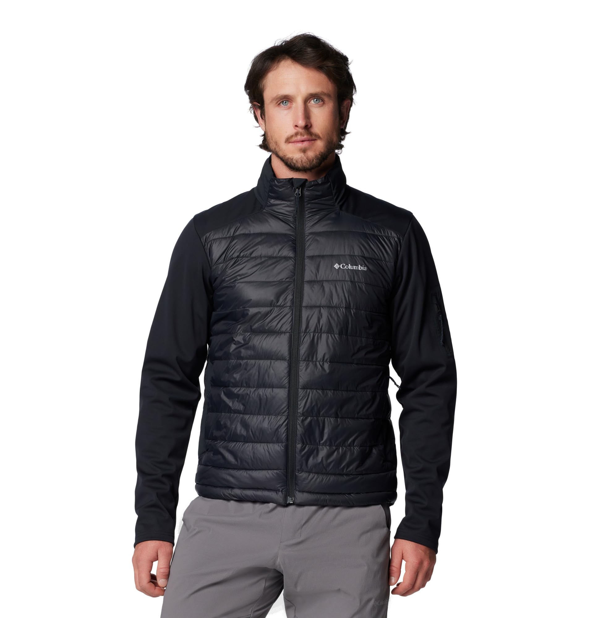 Columbia Męska kurtka softshell Tech Hybrid Softshell, czarna, XL