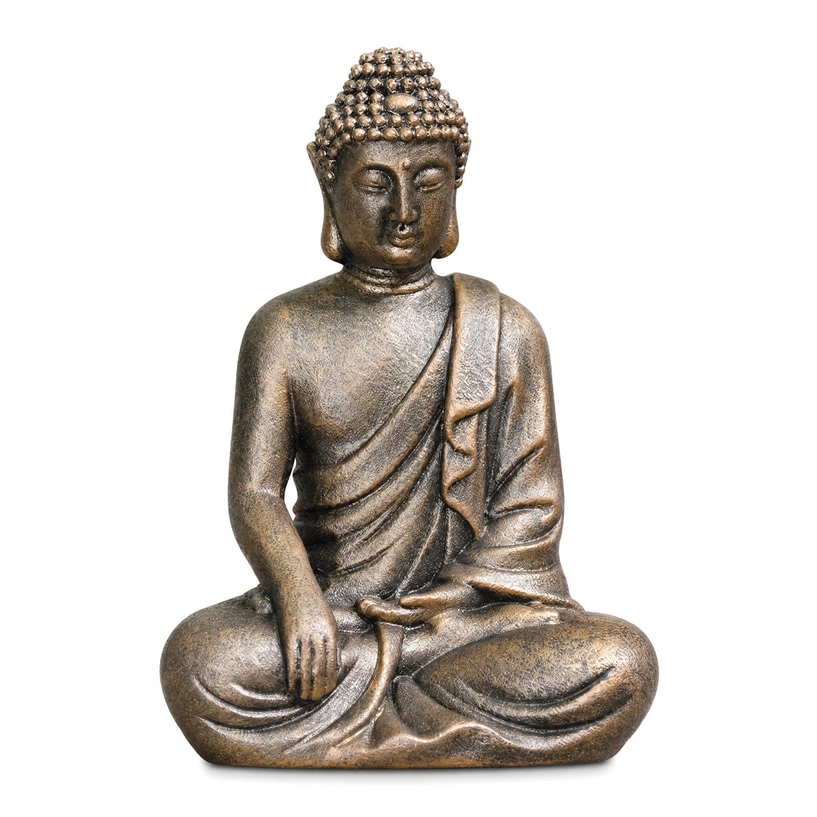 Sunhoray Meditation Figurine, Seated Zen Buddha Decor Sculpture Ornament