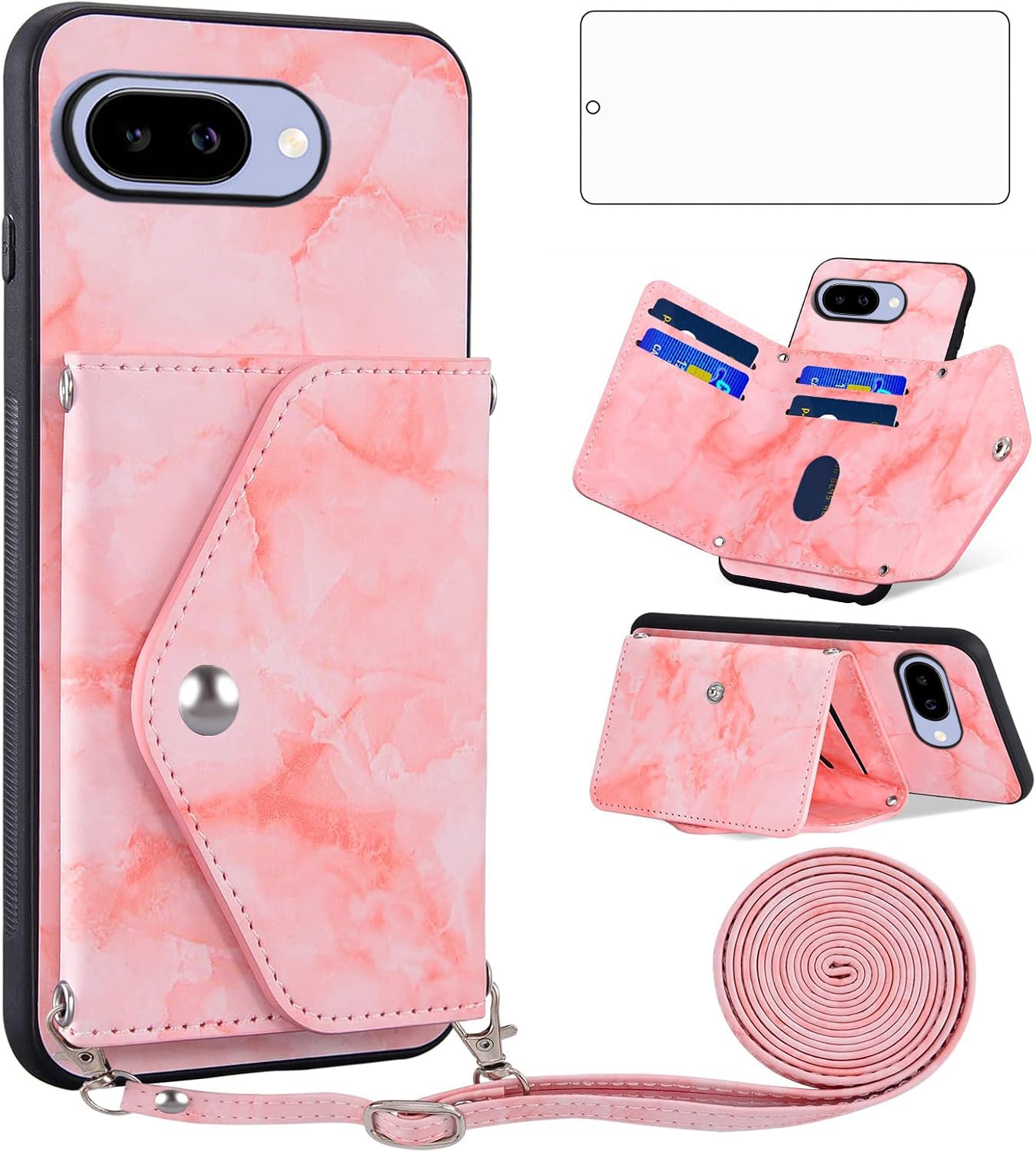 Coque Pixel 9A抗震粉色防摔保护壳 DLSSJKB US Asuwish antichoc - 7