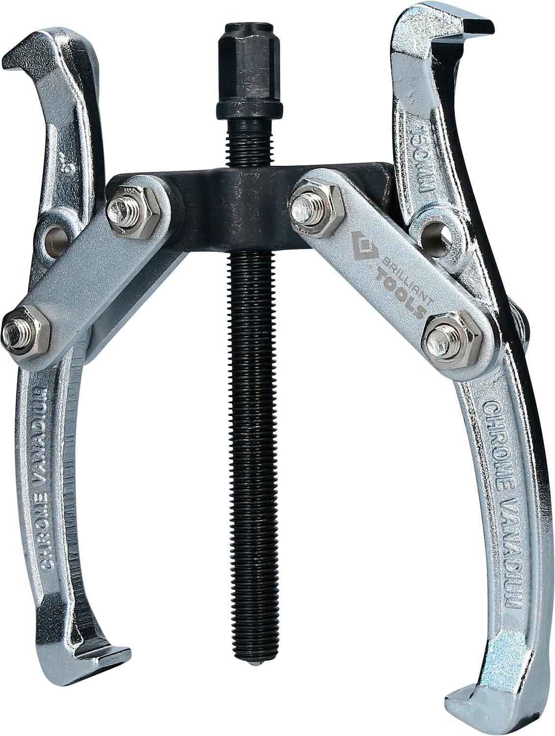 BRILLIANT TOOLS BT631023 Estrattore universale a 2 bracci, 6" [Powered by KS TOOLS]
