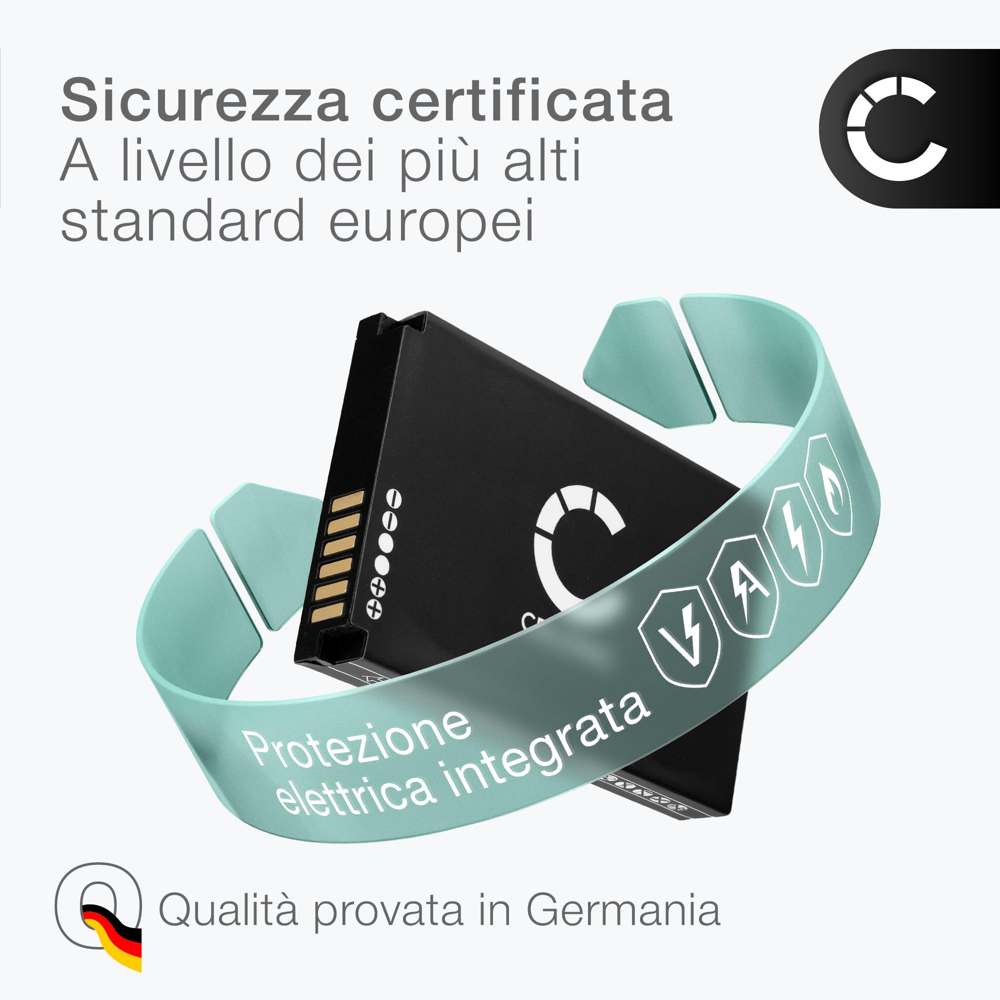 CELLONIC 1x Batteria per Terminale di pagamento/POS Compatibile con Sunmi L2Ks, T8A-10, JKRA – (5000mAh, 3.87V)